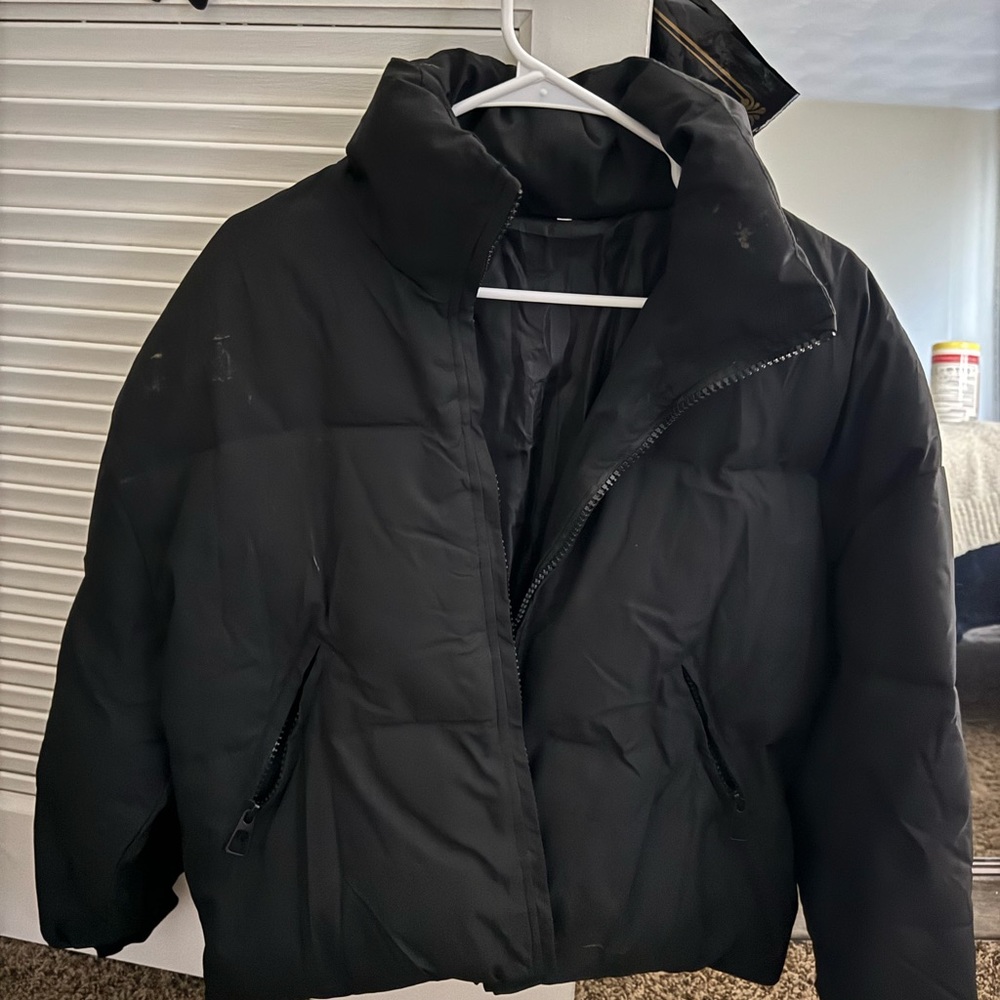 black puffer. worn once
